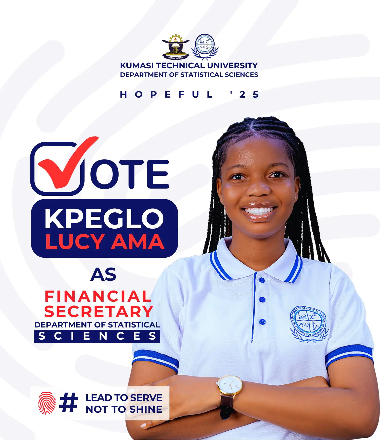 Kpeglo Lucy Ama Campaign Flyer — Political Flyer design for Kpeglo Lucy Ama